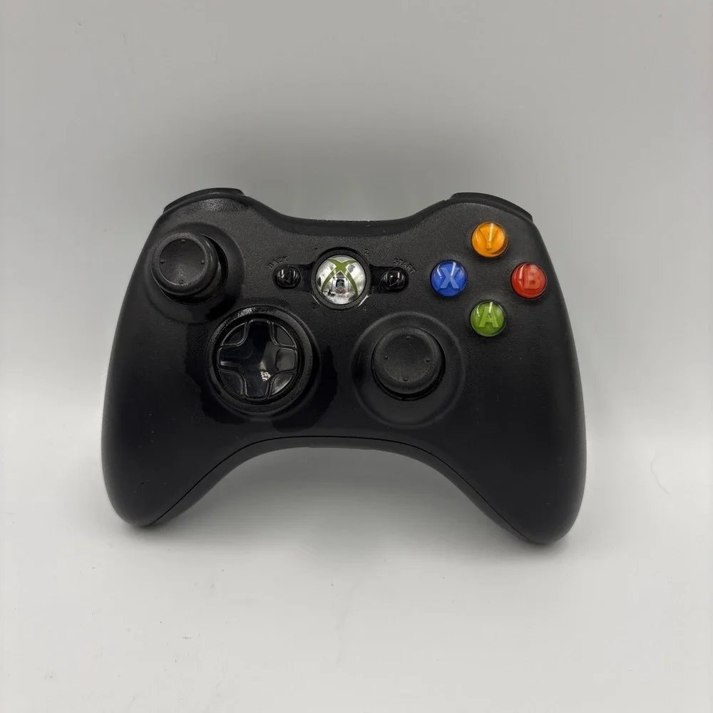 Original Microsoft Xbox 360‎ Wireless Black Controller